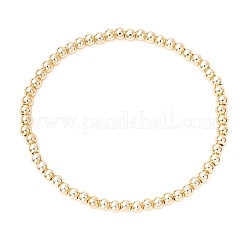 Латунные браслеты из эластичных бусин для женщин&nbsp;BJEW-JB13460