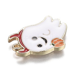 Colgantes de esmalte de aleación de tema de halloween&nbsp;ENAM-J649-02LG