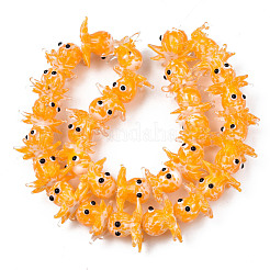 Бусины ручной работы ухабистой бисер нитей LAMP-N021-37D