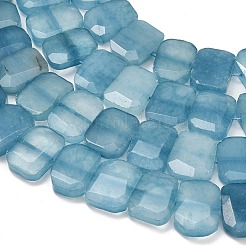 Natürliche weiße Jade perlen Stränge&nbsp;G-C285-A01-01