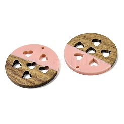 Подвески из смолы и ореха WOOD-I013-05A