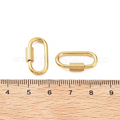 Карабин с замком из нержавеющей стали 304 STAS-C092-04D-G