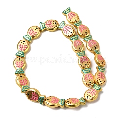 Бусины из стеклянной эмали&nbsp;GLAA-B035-01D