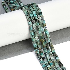 Бусы натуральная африканская бирюза (яшма)&nbsp;G-B129-A20-01