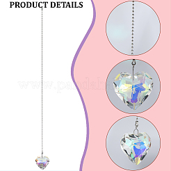 Стеклянный потолочный вентилятор HJEW-WH20021-03P-04