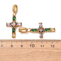 Pendentifs en strass en acier inoxydable 304&nbsp;RB-CBA5CCB-05G-G