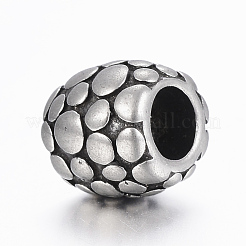 Европейские бусины из хирургической нержавеющей стали 316 STAS-G153-43AS