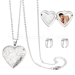 Kit fai da te per realizzare una collana con ciondolo a cuore&nbsp;DIY-DC0001-20