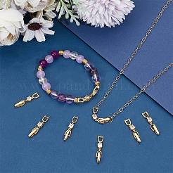 10шт латунь с фианитами ZIRC-BBC0002-67G