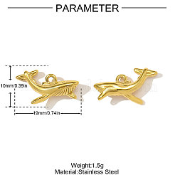 Подвески из нержавеющей стали 304&nbsp;STAS-OY003-71G