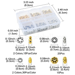 140 шт. 6 стиля бусины из сплава в тибетском стиле&nbsp;FIND-FS0002-51