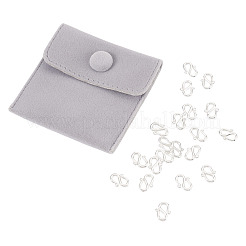 20 fermaglio a S in ottone&nbsp;KK-TA0008-74
