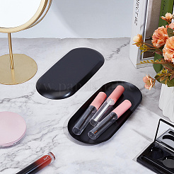 2 шт. овальная пластина для демонстрации ювелирных изделий из нержавеющей стали 430&nbsp;STAS-CN0001-70EB