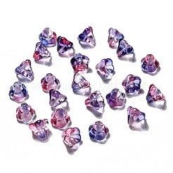 Perle di vetro ceche trasparenti&nbsp;GLAA-G070-05D-013