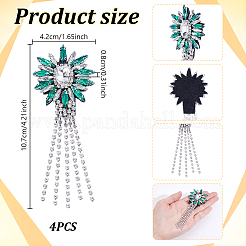 Parches de ropa de vidrio&nbsp;PATC-WH0028-026B