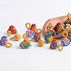 10 рулон ниток чинлон 10 цвета OCOR-WR0001-40