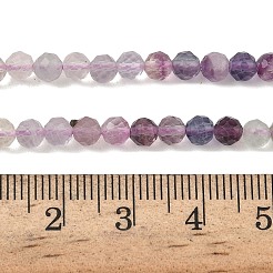 Природного флюорита бисер нитей G-RM250101-C13