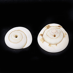 Натуральные бусины из ракушек для глаз Шивы SSHEL-Q302-01