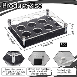 Акриловые держатели для рюмок ODIS-WH0038-77A