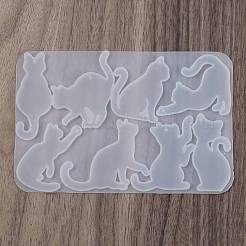 Силиконовые Молды для подвесок своими руками в форме кошки&nbsp;DIY-A061-05