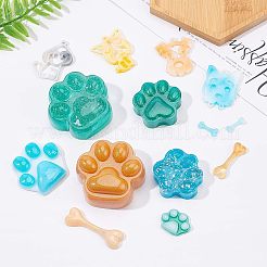 Kits de moules en silicone pour animaux de compagnie&nbsp;DIY-OC0003-26
