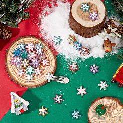 48шт 8 цвета прозрачные кабошоны из смолы FIND-SC0011-37