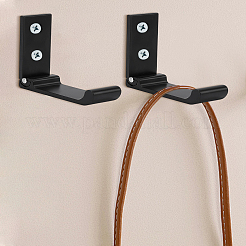 2 коробка из алюминиевого сплава настенные складные крючки-вешалки&nbsp;AJEW-LP0006-38