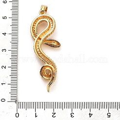 Латунные микро проложить кубического циркония подвески&nbsp;KK-S503-03G-02