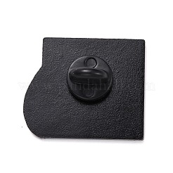 Квадрат с футбольной эмалевой булавкой JEWB-O005-K02