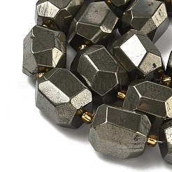 Stränge aus natürlichen Goldpyritperlen&nbsp;G-G459-C01-01