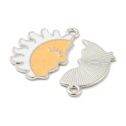 Подвески из сплава с блестками и эмалью FIND-Z026-05P