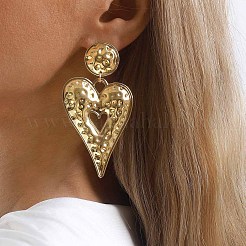 Boucles d'oreilles pendantes en alliage pour femmes&nbsp;WGF95B6-01