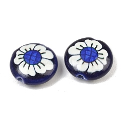 Cuentas de porcelana hechas a mano impresos&nbsp;PR-CBA938E-02B