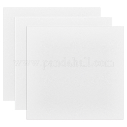 Ceramic Fiber Fireproof Paper, DIY Glass Fusing Auxiliary Accessories, for Microware Kiln, Rectangle, White, 304x281x3mm, 3 sheets/bag