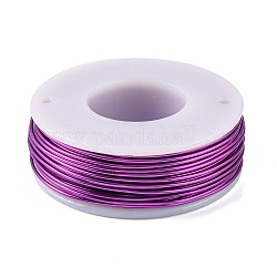 Круглая алюминиевая проволока, фиолетовые, 18 датчик, 1 мм, около 23 м / рулон