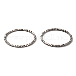 304 открытое пружинное кольцо из нержавеющей стали, поворотное кольцо, цвет нержавеющей стали, 21.3x1.1 мм, внутренний диаметр: 19 мм, около 100 шт / упаковка