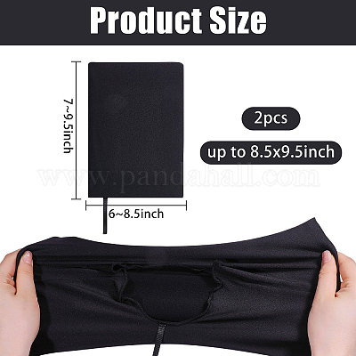 Обложка книги из эластичной ткани AJEW-WH0696-009J-1