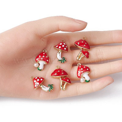 6 шт. 3 стильных осенних подвески из экологически чистого сплава с эмалью&nbsp;ENAM-YW0003-34-1