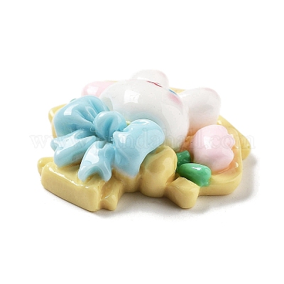 Непрозрачная смола и пластиковые кабошоны RESI-K029-03B-1