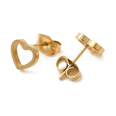 Ohrstecker aus 304 Edelstahl&nbsp;EJEW-I311-01A-G-1