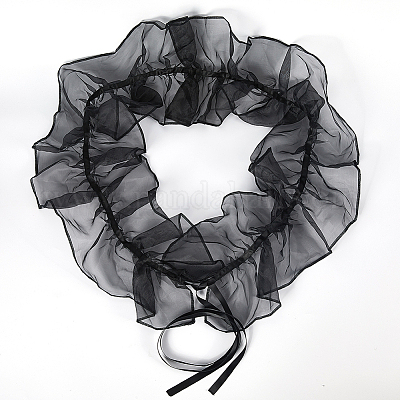 Накладные воротники женские из полиэстера AJEW-WH20048-83A-1