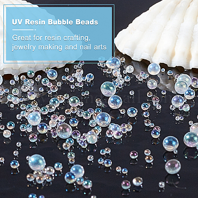 Beautiful Bubble Beads in Resin with  – Little