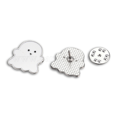 Эмалированная булавка в форме призрака JEWB-N007-214-1