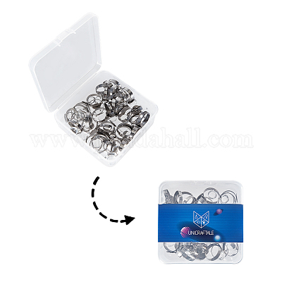 Наборы для изготовления колец на палец своими руками DIY-UN0001-14P-1