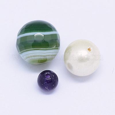 Perles de gemme mélangées naturelles&nbsp;G-K266-06-1