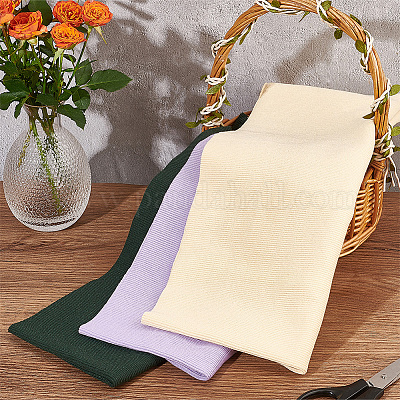 Хлопчатобумажная резинка для манжет FIND-WH0290-003G-1