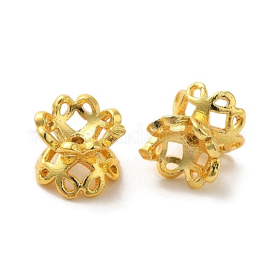 Шапочки и конусы для бусин KK-C072-04A-G-1