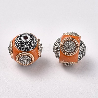 Индонезийские бусины ручной работы IPDL-R397-19-1