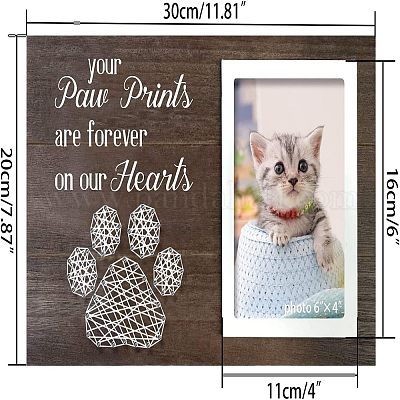 Cadre photo mdf&nbsp;DJEW-WH0035-007-1