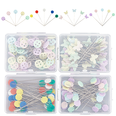 4 коробка 4 стиля железных булавок FIND-CP0003-03-1